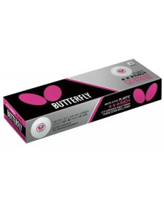 М'ячі для настільного тенісу Butterfly R40+ 3* (12шт.)