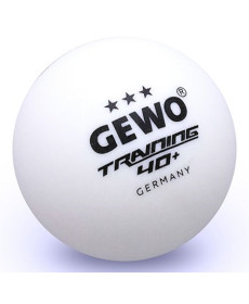 М'ячі для настільного тенісу Gewo Trainingsball 40+ 6 шт (85921200)
