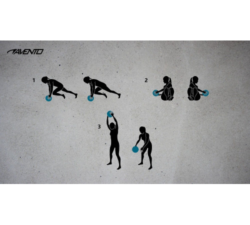 М'яч Avento UNI Slam Ball Avento 6 кг М'яч Avento UNI Slam Ball Avento 6 кг