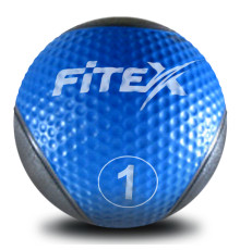 Медичний м'яч Fitex MD1240-1 1 кг