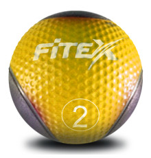 Медичний м'яч Fitex MD1240-2 2 кг