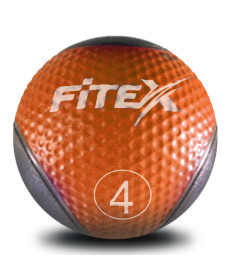 Медичний м'яч Fitex MD1240-4 4 кг