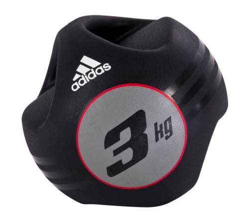 М'яч для реабілітації (медбол) Adidas ADBL-10412, 3 кг М'яч для реабілітації (медбол) Adidas ADBL-10412, 3 кг