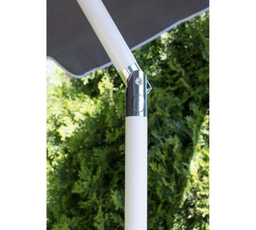 Парасолька садова Jumi Garden 200 х 130 см, сіра Парасолька садова Jumi Garden 200 х 130 см, сіра