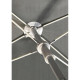 Парасолька садова Jumi Garden 200 х 130 см, сіра
