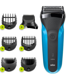 Електробритва BRAUN Series 3 310BT типу 5409 Wet&Dry black/blue