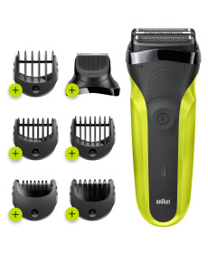 Електробритва BRAUN 300BT Series 3 типу 5408 black/green