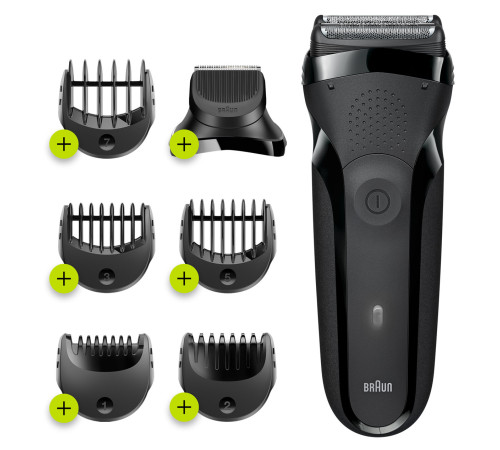 Електробритва BRAUN 300BT Series 3 типу 5408 black/black