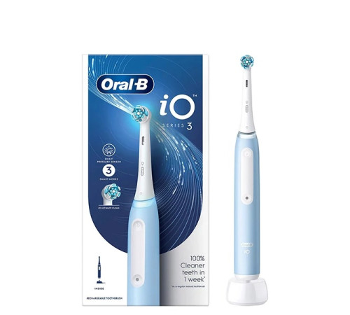 Електрична зубна щітка BRAUN Oral-B iO Series 3 iOG3.1A6.0 Ice Blue