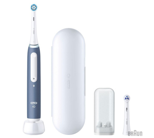Електрична зубна щітка BRAUN Oral-B iO Series 4 My Way iOG4K.2N6.1DK (10+) Ocean Blue