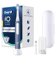 Електрична зубна щітка BRAUN Oral-B iO Series 4 My Way iOG4K.2N6.1DK (10+) Ocean Blue