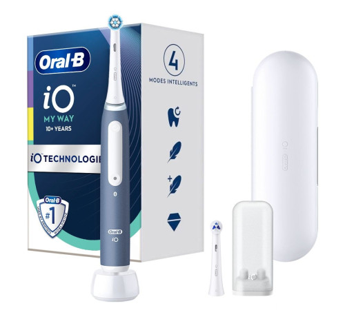 Електрична зубна щітка BRAUN Oral-B iO Series 4 My Way iOG4K.2N6.1DK (10+) Ocean Blue