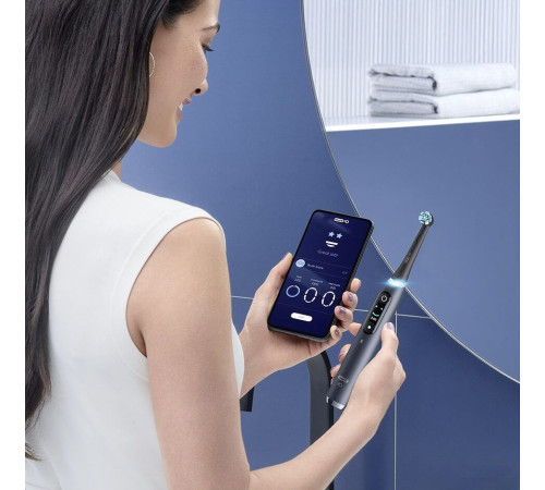 Електрична зубна щітка BRAUN Oral-B iO Series 9N IOM9.1B2.2AD Black Onyx
