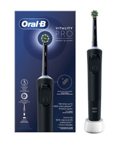 Електрична зубна щітка BRAUN Oral-B Vitality D103.413.3 PRO Protect X Clean Cross Action EB50BRB Black