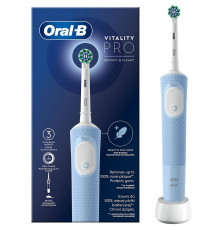 Електрична зубна щітка BRAUN Oral-B Vitality D103.413.3 PRO Protect X Clean Vapor Blue