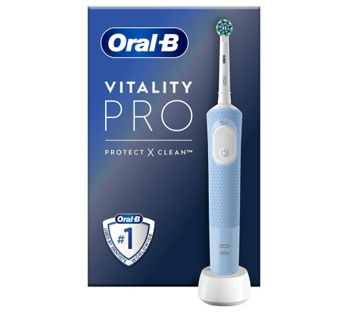 Електрична зубна щітка BRAUN Oral-B Vitality D103.413.3 PRO Protect X Clean Vapor Blue
