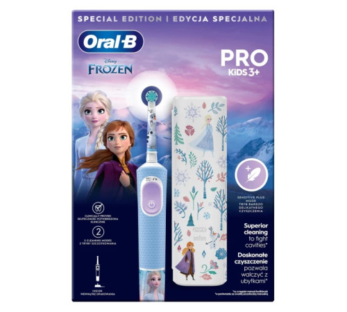 Електрична зубна щітка BRAUN Oral-B D103.413.2KX Frozen типу 3708 (3+)