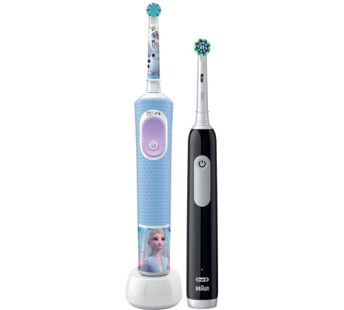 Електрична зубна щітка BRAUN Oral-B D103 Frozen (3+) + Pro 1 D305 (Family Edition)