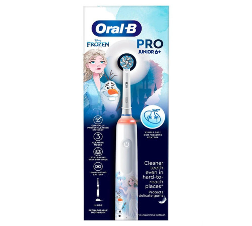 Електрична зубна щітка BRAUN Oral-B D505.513.Z3K Frozen типу 3772 (6+)