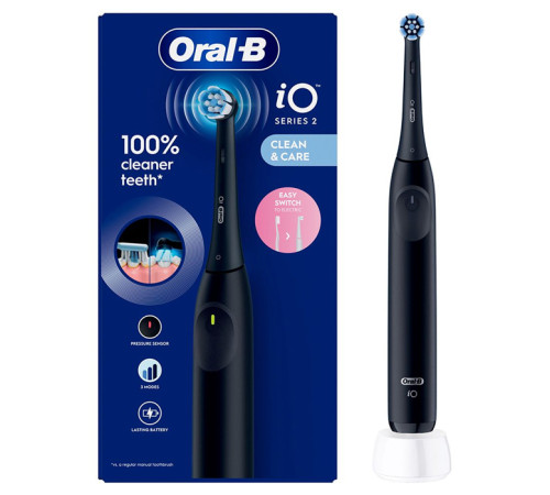 Електрична зубна щітка BRAUN Oral-B iO Series 2 iOS2.1C9.0 Black