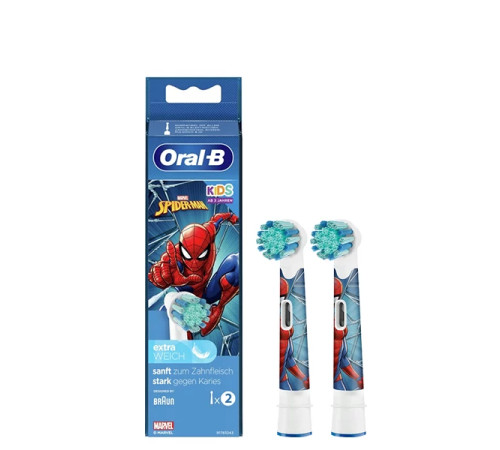 Насадка для електричної зубної щітки BRAUN Oral-B Stages Power Spider-Man EB10S (2)