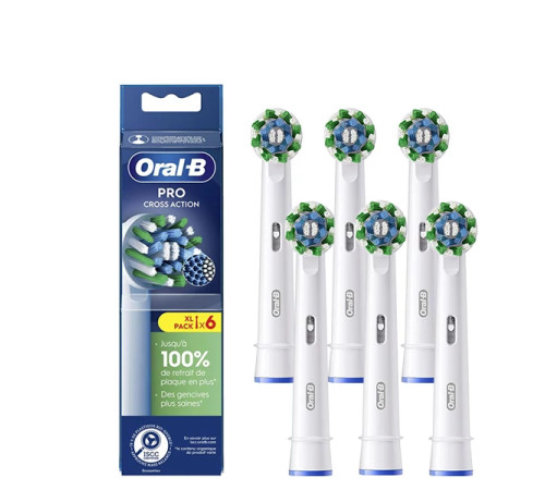 Насадка для електричної зубної щітки BRAUN Oral-B Cross Action EB50RX (6)