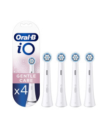 Насадка для електричної зубної щітки BRAUN Oral-B iO RB Gentle Care Білі (4)