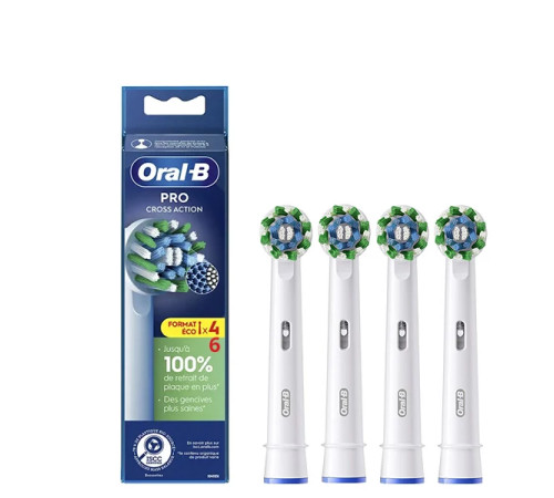 Насадка для електричної зубної щітки BRAUN Oral-B Cross Action EB50RX (4)