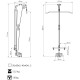 Верхня тяга Marbo Sport MS-W107 2.0 до стійки MS-U112 2.0