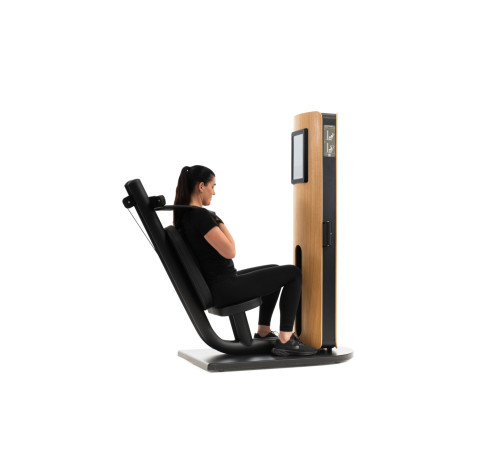 NOHRD StudioLine Abdominal machine Oak with monitor