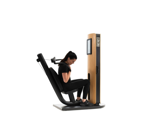 NOHRD StudioLine Abdominal machine Oak with monitor