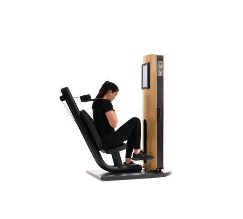 NOHRD StudioLine Abdominal machine Oak with monitor