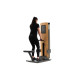 NOHRD StudioLine Back Extension machine Oak with monitor