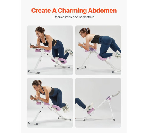 Діп-станція VEVOR 005А, рожево-біла