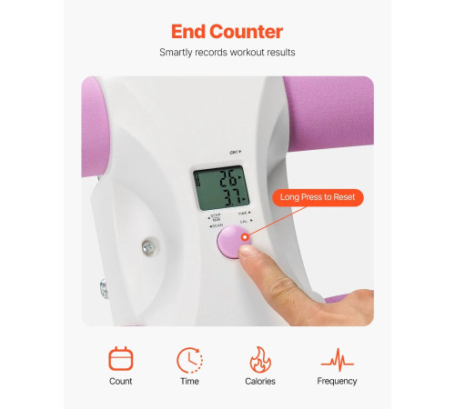 Діп-станція VEVOR 005А, рожево-біла