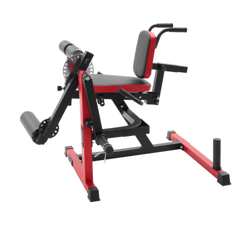 Жим ногами VEVOR UB2914, чорно-червоний