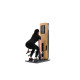 NOHRD StudioLine Dead Lift machine Oak with monitor