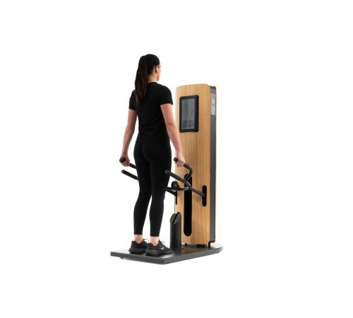 NOHRD StudioLine Dead Lift machine Oak with monitor