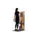 NOHRD StudioLine Dead Lift machine Oak with monitor