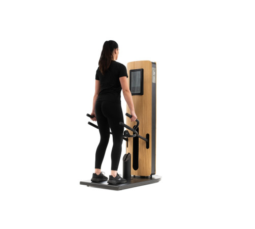 NOHRD StudioLine Dead Lift machine Oak with monitor