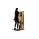 NOHRD StudioLine Dead Lift machine Oak with monitor