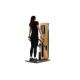 NOHRD StudioLine Dead Lift machine Oak with monitor
