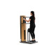 NOHRD StudioLine Hamstring Curl machine Oak with monitor