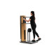 NOHRD StudioLine Hamstring Curl machine Oak with monitor