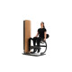 NOHRD StudioLine Leg Extension machine Oak