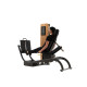NOHRD StudioLine Leg Press machine Oak with monitor