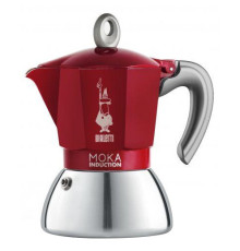 Bialetti New Moka Induction 4 чашки - Червона