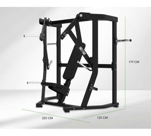 Станція для жиму Tunturi Platinum Wide Chest Press V чорна