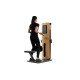 NOHRD StudioLine Seated Row machine Oak with monitor