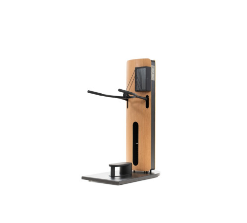 NOHRD StudioLine Tricep Dip machine Oak with monitor